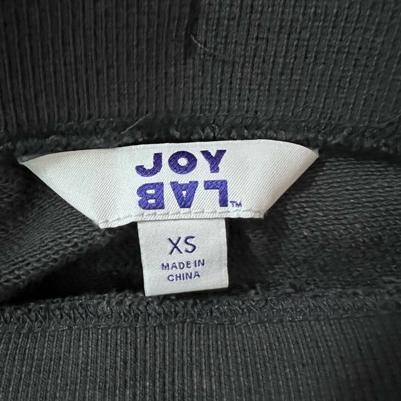 Joy lab sweat set. Distressed gray and black color. Size XS/S. - Picture 7 of 9